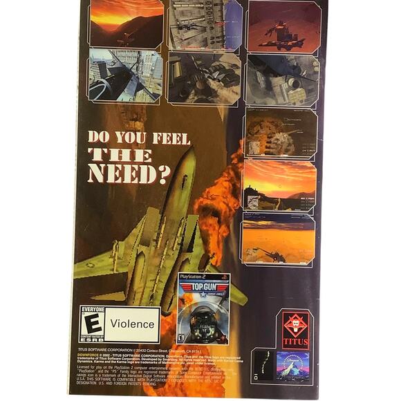 Downforce Game Manual for Playstation 2 PS2 Game (2002), Excellent Condition - Picture 2 of 4